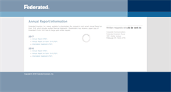 Desktop Screenshot of corp.federatedinvestors.com